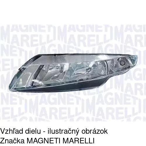 Hlavný reflektor 3829100E /POLCAR/ - obr. 1