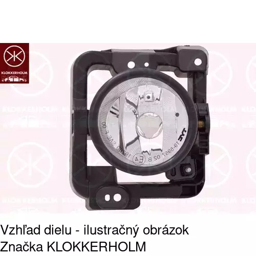 Hmlové svetlo - predné 3836290E /POLCAR/ - obr. 1