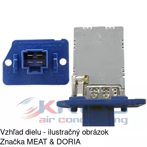 Ovládače klimatizácie POLCAR 4007KST1X