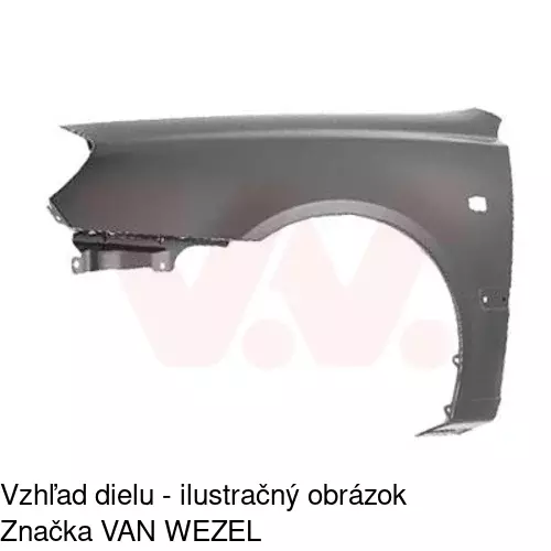 Predný blatník 400802 /POLCAR/ - obr. 1