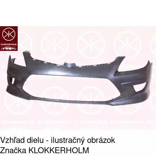 Predný nárazník POLCAR 401507-5