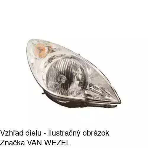 Hlavný reflektor 4017100E /POLCAR/ - obr. 5