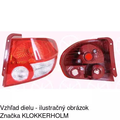 Zadné svetlo 404288-E /POLCAR/ - obr. 1