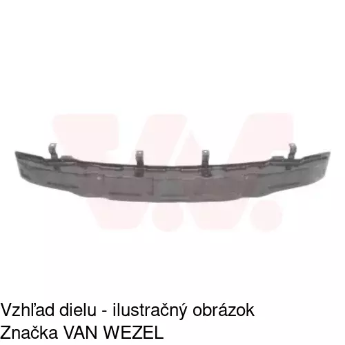 Výstuha nárazníka 404307-3 /POLCAR/ - obr. 1