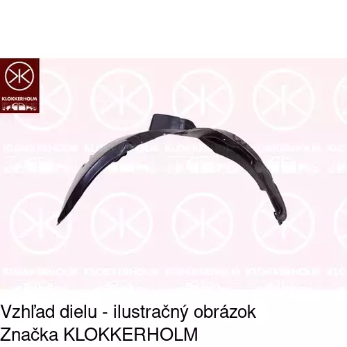 Podblatník (plast) 4047FL2T /POLCAR/