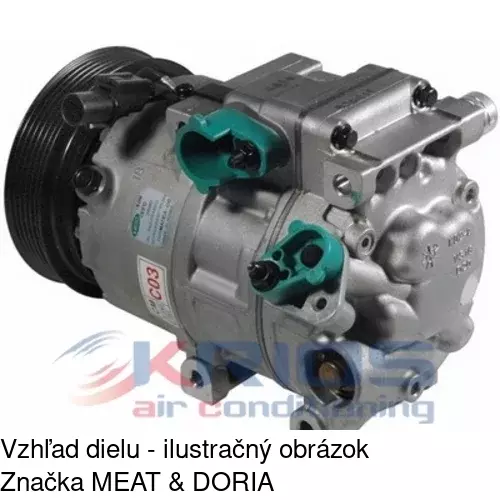 Kompresor AC 4051KS1X /POLCAR/ - obr. 3