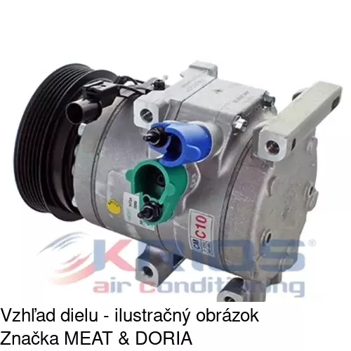 Kompresor AC POLCAR 4051KS2X