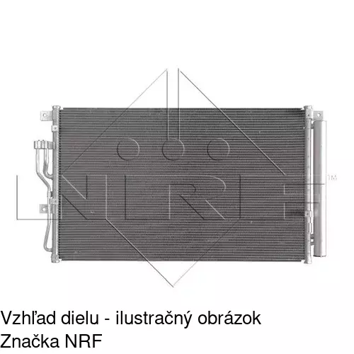 Chladiče klimatizácie 4071K81X /POLCAR/ - obr. 1