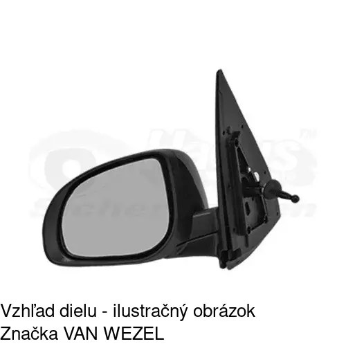 Vonkajšie zrkadlo 40A1511S /POLCAR/ - obr. 2