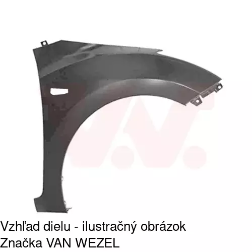 Predný blatník 40C202 /POLCAR/ - obr. 1