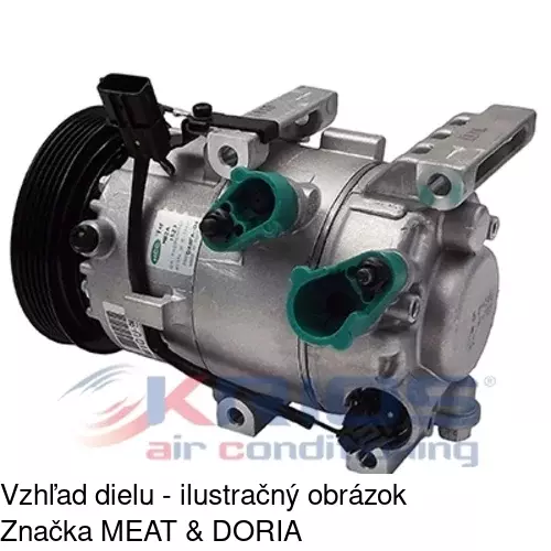 Kompresor AC POLCAR 4104KS1X