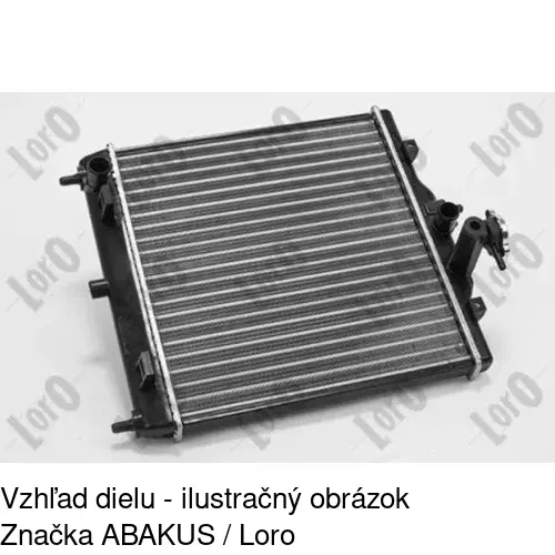 Chladiče vody 410608-1 /POLCAR/ - obr. 1