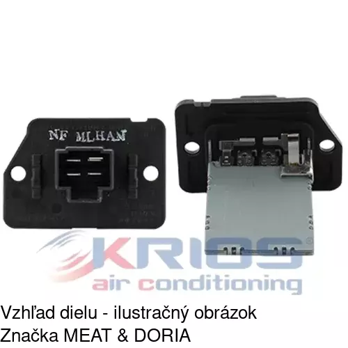 Ovládače klimatizácie POLCAR 4114KST1X