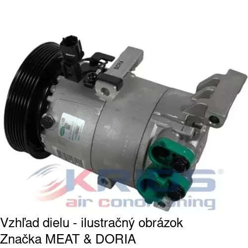 Kompresor AC POLCAR 4165KS1X