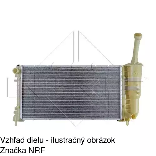 Chladiče vody 420208A8 /POLCAR/ - obr. 1