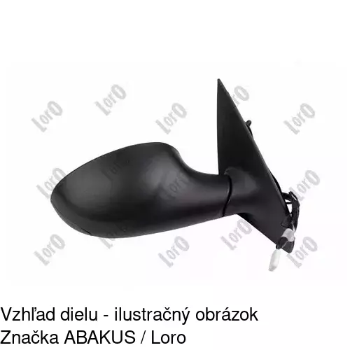 Vonkajšie zrkadlo 4202524M /POLCAR/ - obr. 1