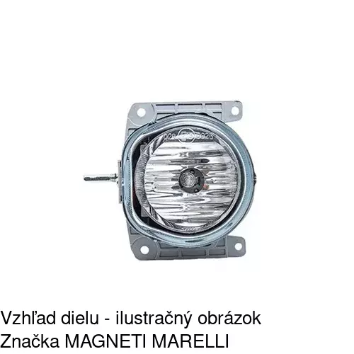 Hmlové svetlo - predné 421129-E /POLCAR/ - obr. 3