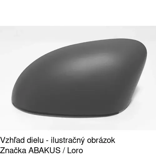 Vonkajšie zrkadlo 4217515M /POLCAR/ - obr. 4