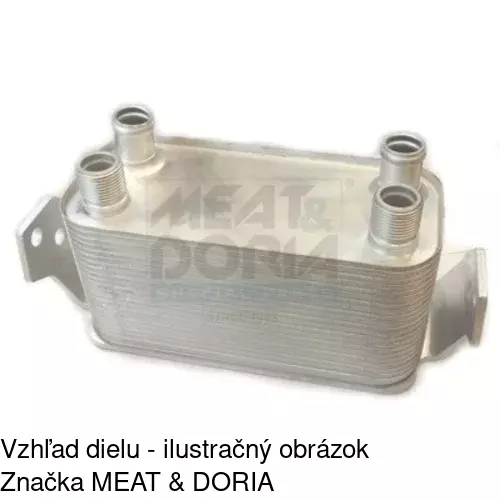 Chladiče oleja 4334L8-1 /POLCAR/ - obr. 2