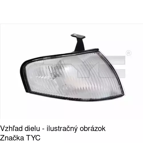 Predná smerovka POLCAR 450819-E