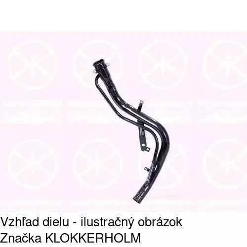 Hrdlo palivového potrubia POLCAR 4517RW-2