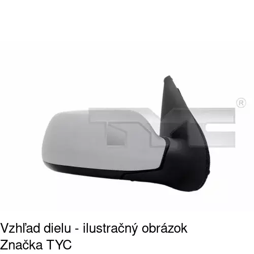 Vonkajšie zrkadlo 4525515M /POLCAR/ - obr. 1
