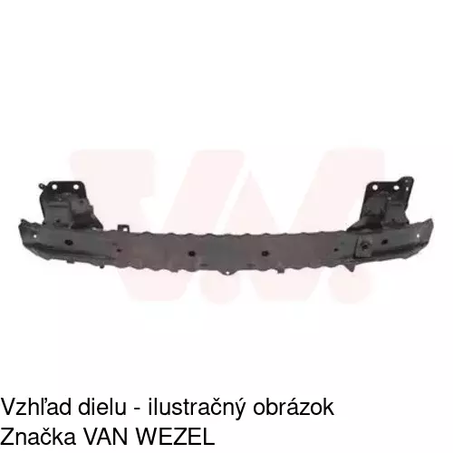 Výstuha nárazníka POLCAR 453307-3