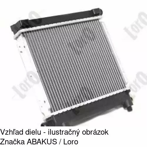 Chladiče vody 5001081X /POLCAR/ - obr. 2