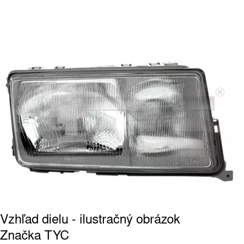 Hlavný reflektor POLCAR 500109-E