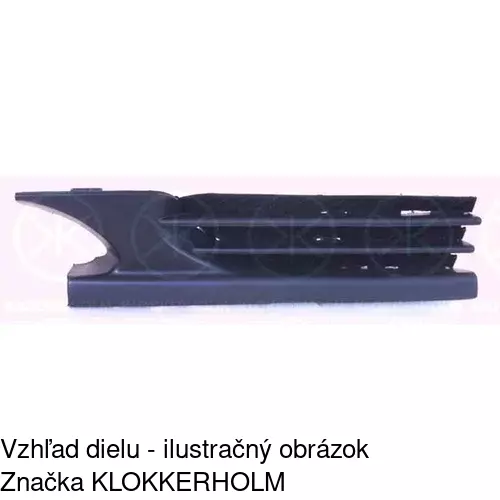 Záslepka ťažného háku POLCAR 50020720
