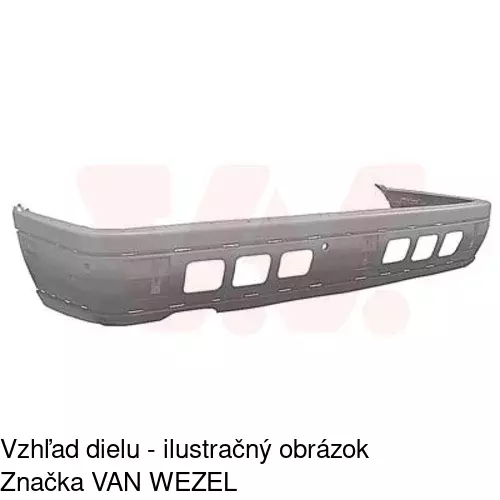 Zadný nárazník POLCAR 500296