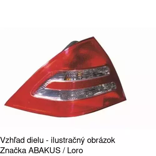 Zadné svetlo 500387-X /POLCAR/ - obr. 2