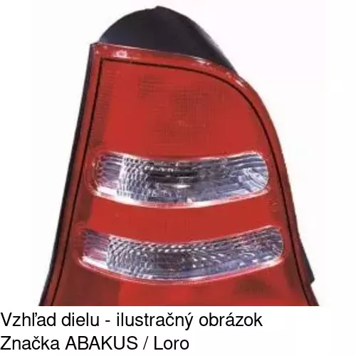 Zadné svetlo 5005873E /POLCAR/ - obr. 1