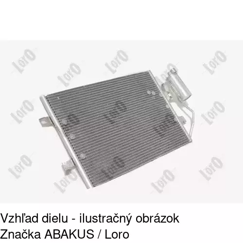 Chladiče klimatizácie 5005K82X /POLCAR/ - obr. 3