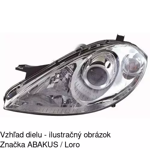 Hlavný reflektor 5006093E /POLCAR/ - obr. 3