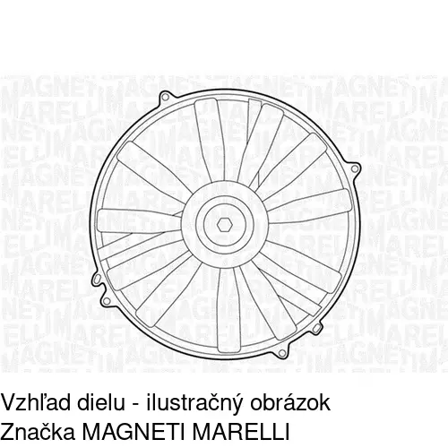Ventilátory chladičov 501423W4-Q /POLCAR/ - obr. 3