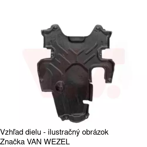 Kryt prevodovej skrine 50143481 /POLCAR/ - obr. 1