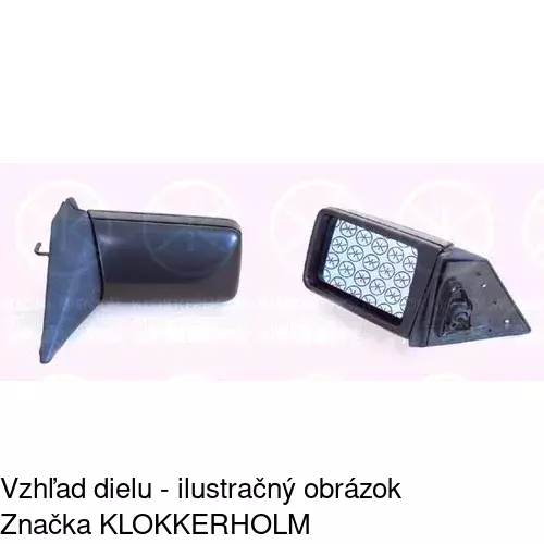 Vonkajšie zrkadlo 5014512M /POLCAR/ - obr. 4