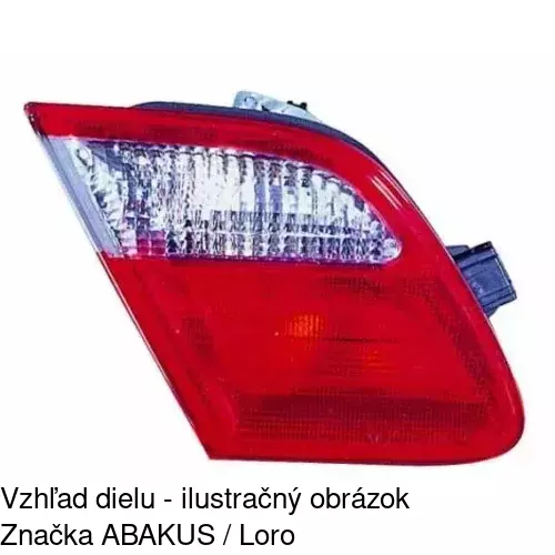 Zadné svetlo POLCAR 501587BE