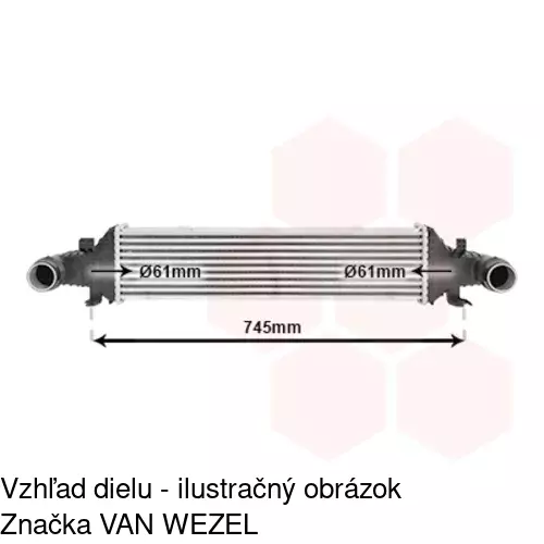 Chladiče vzduchu (Intercoolery) 5018J82X /POLCAR/ - obr. 4