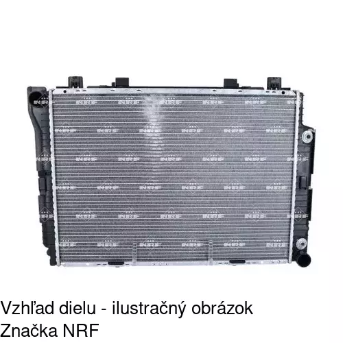 Chladiče vody POLCAR 502408-5