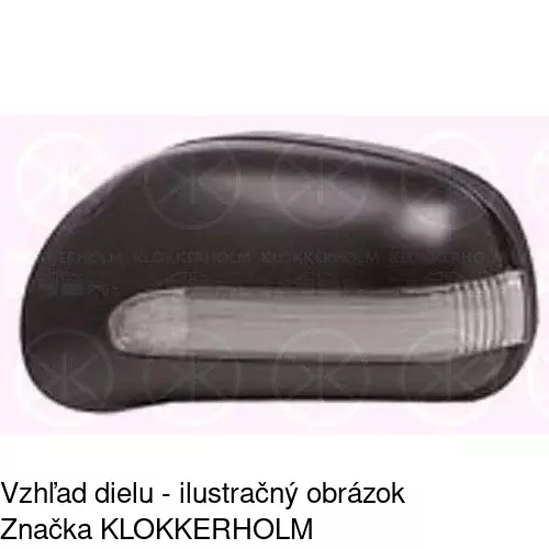 Rám vonkajšieho zrkadla 502555PM /POLCAR/ - obr. 1
