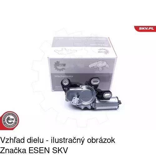 Motorček stieračov 5040SWT2 /POLCAR/ - obr. 3