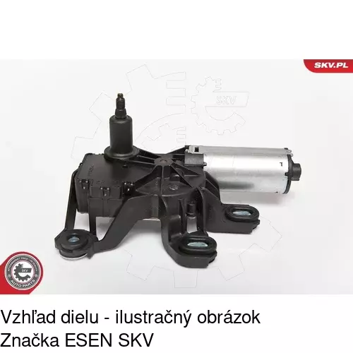 Motorček stieračov 5040SWT3 /POLCAR/ - obr. 5