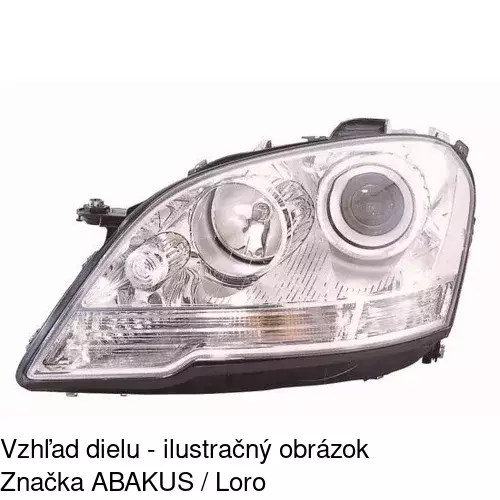 Hlavný reflektor 5045092E /POLCAR/ - obr. 1