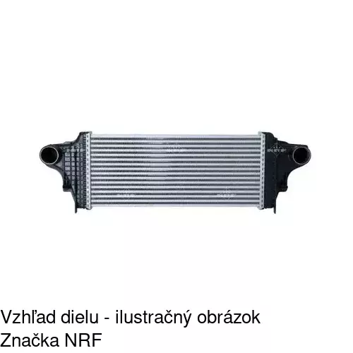 Chladiče vzduchu (Intercoolery) POLCAR 5045J81X