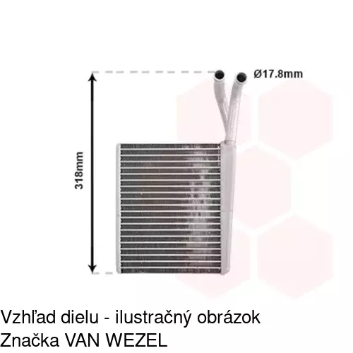 Radiátory 5062N82X /POLCAR/ - obr. 2