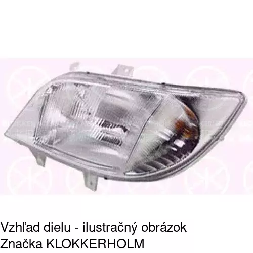 Hlavný reflektor 5063090E /POLCAR/ - obr. 3