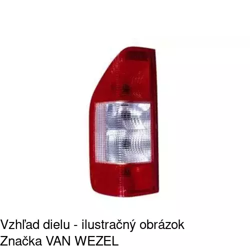 Žiarovková lišta zadného svetla 5064879 /POLCAR/ - obr. 5