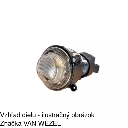 Hmlové svetlo - predné 509529-E /POLCAR/ - obr. 2